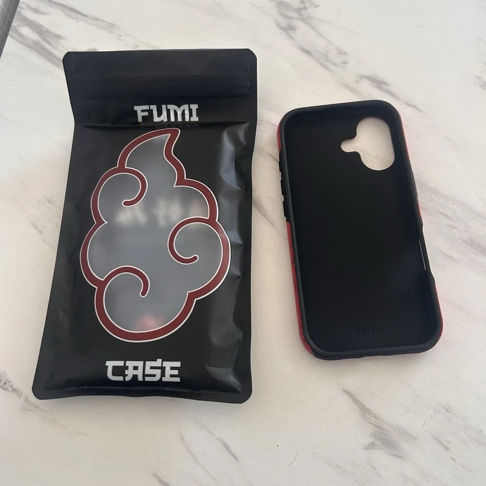 Fumi Case for Apple iPhone 17 Tough Matte Finish‎ One Piece Red Black New! BxH